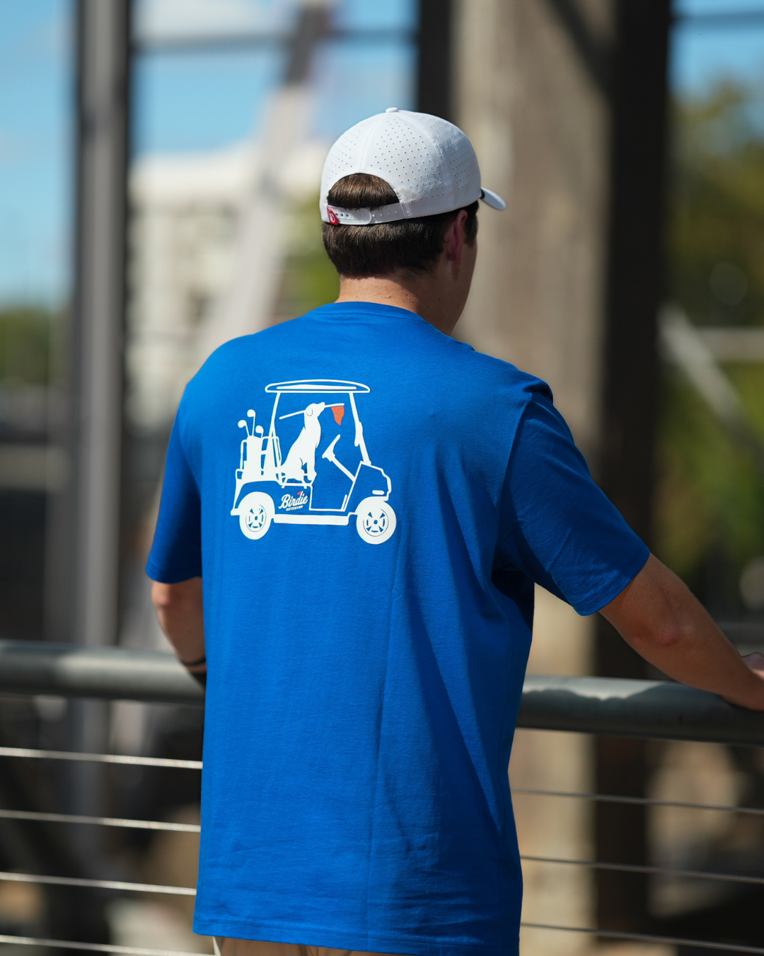 2025 BR Golf Cart Tee - Blue