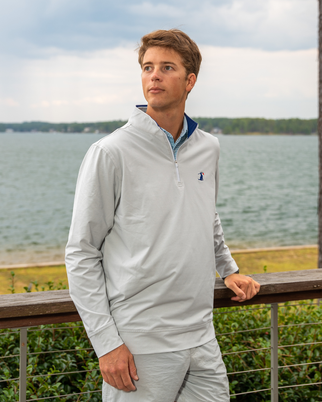 メンズウェア MR.FAIRWAY with #FR2GOLF Mock neck The Fairway Frost