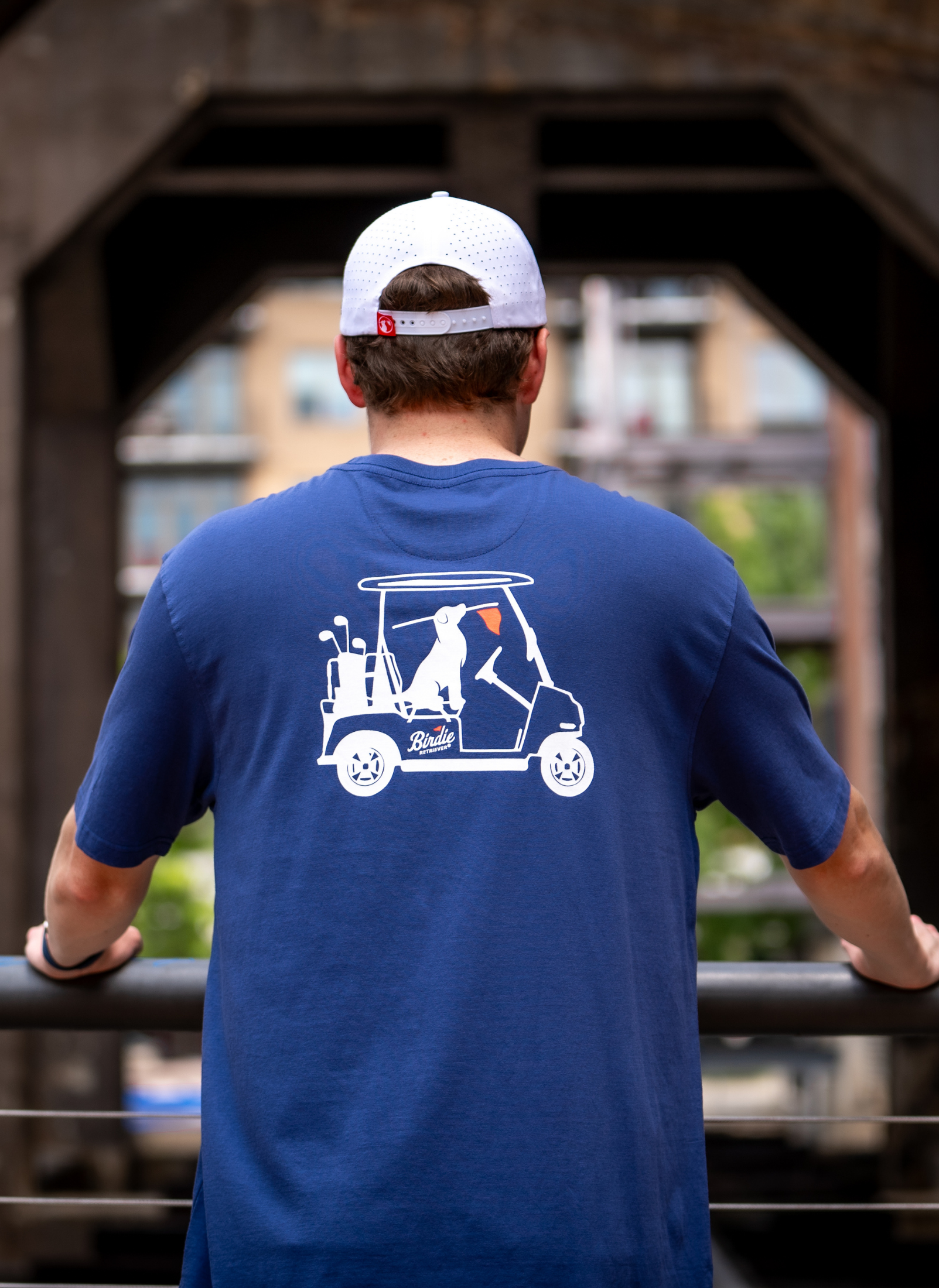 2025 BR Golf Cart Tee - NAVY