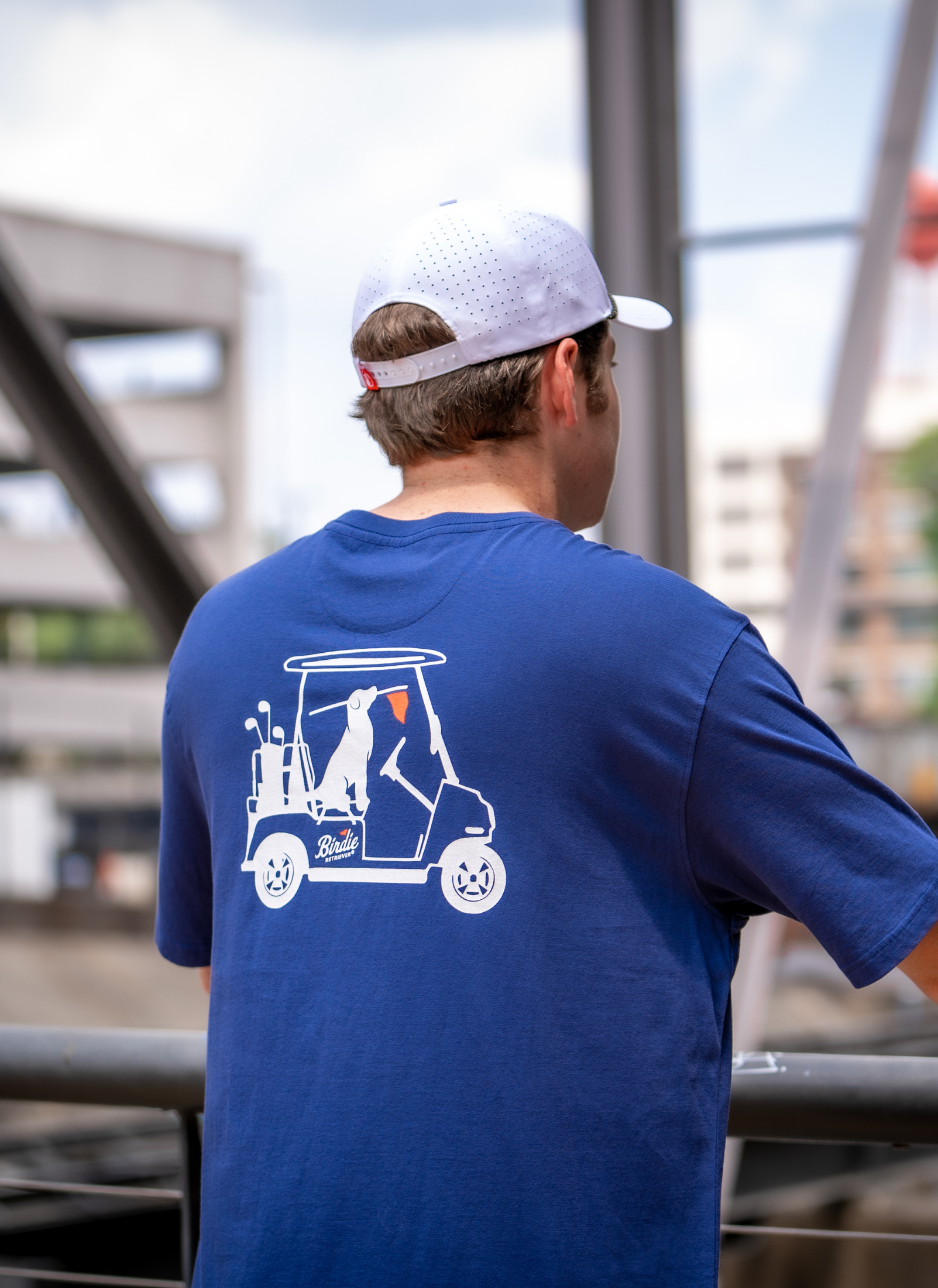 2025 BR Golf Cart Tee - NAVY