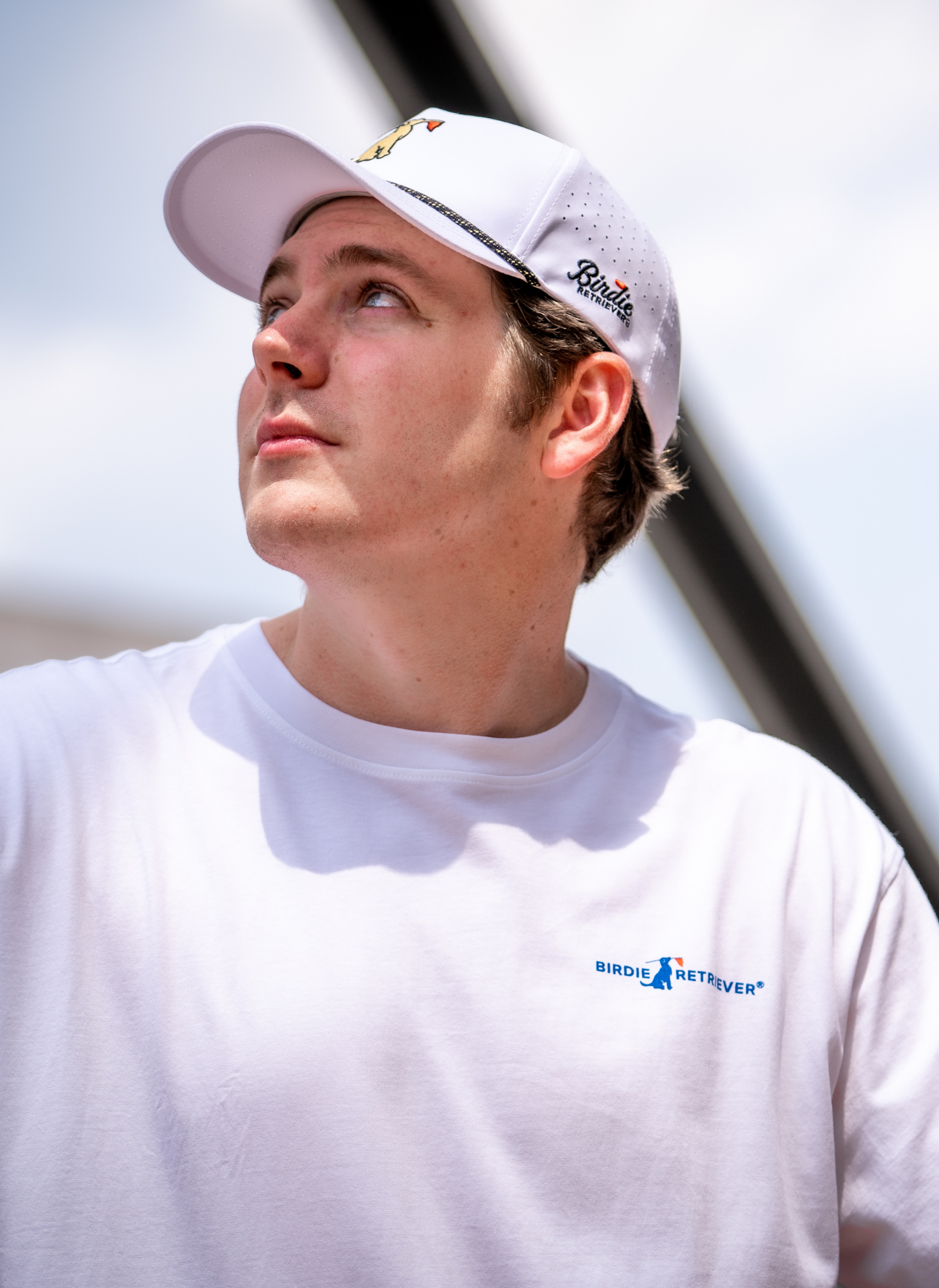 2025 BR Golf Cart Tee - White
