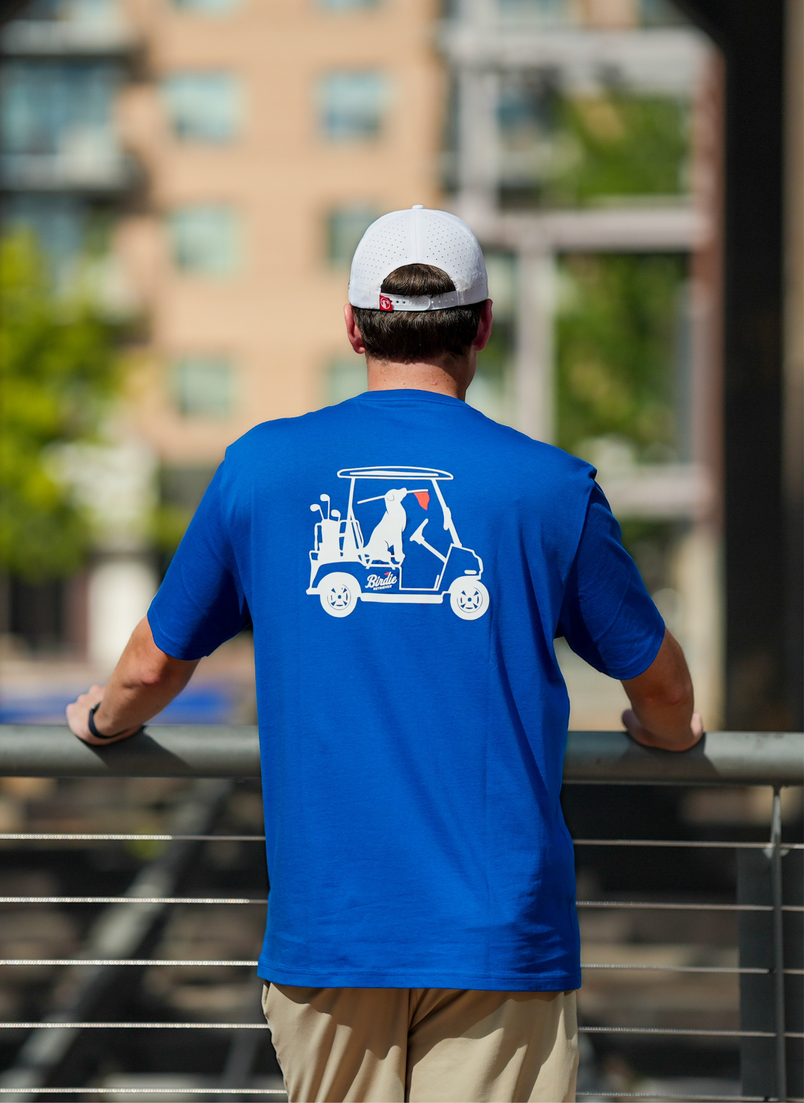 2025 BR Golf Cart Tee - Blue