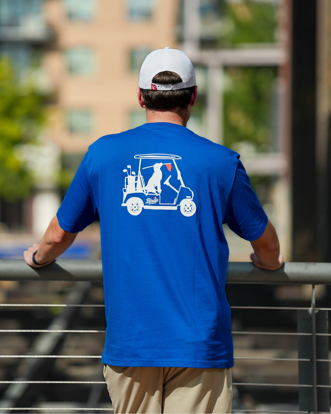 2025 BR Golf Cart Tee - Blue