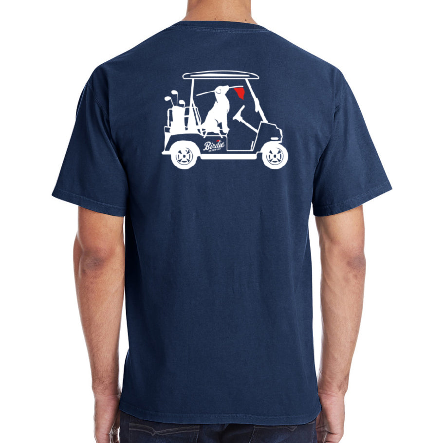 BR Golf Cart Tee - NAVY