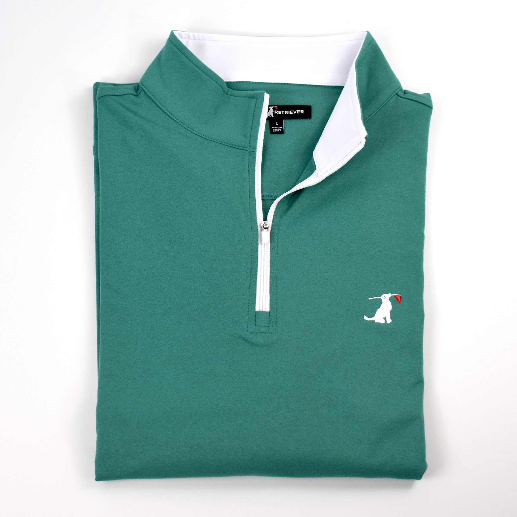 Dogwood Green Quarter Zip