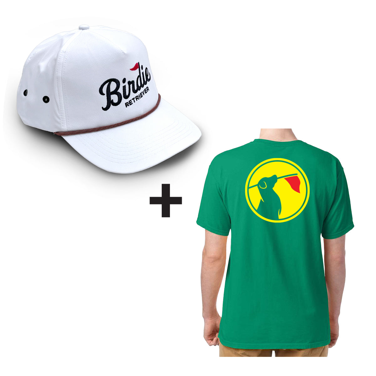 Birdie Green T-Shirt / Legacy Hat Bundle