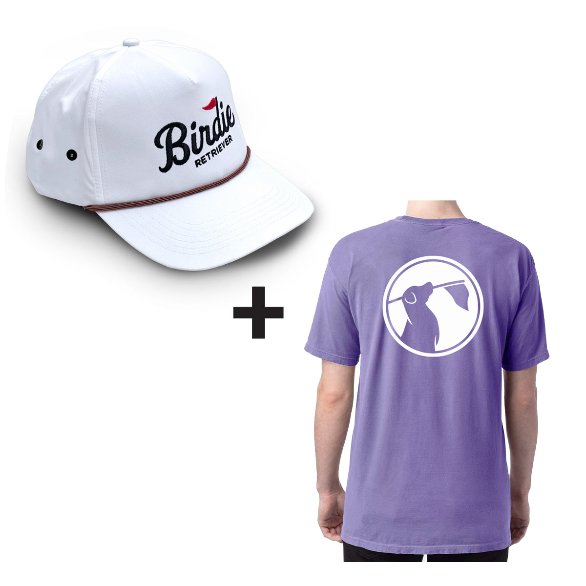 Lavender T-Shirt / Legacy Hat Bundle