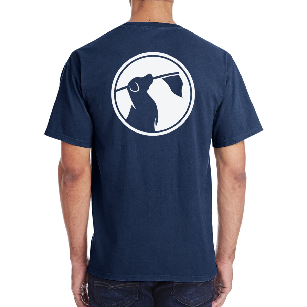 CIRCLE Logo Tee - NAVY